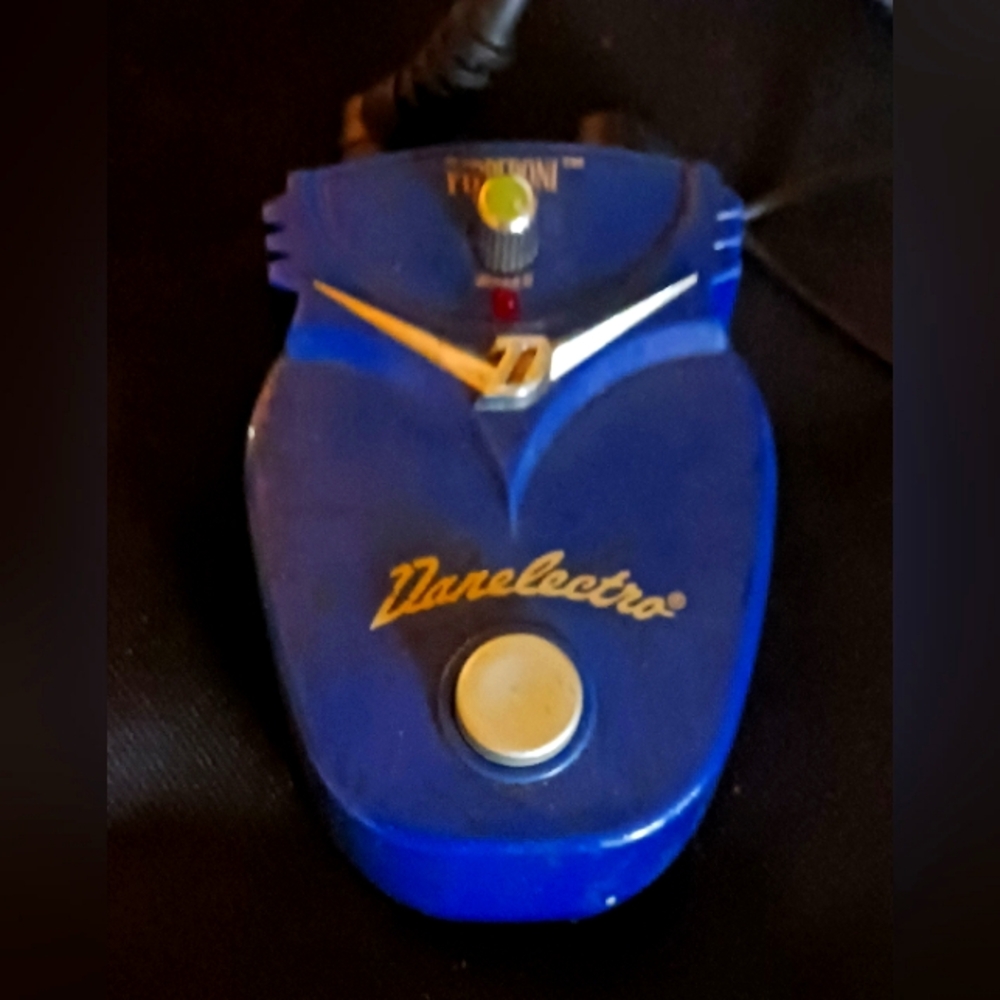 Danelectro Blue Pepperoni Effects Guitar Pedal
